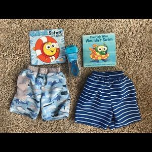 iPlay boys swim suits w liners & accessories!
